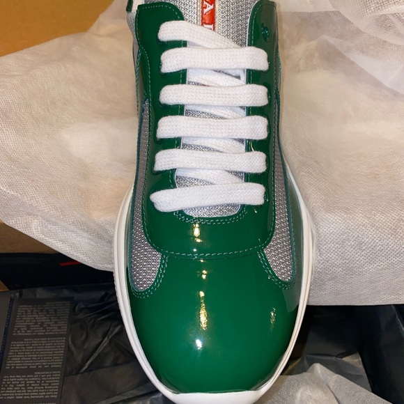 Men Prada Cup Sneakers. Brand new never worn, size 8 but fits like a size 10 - Picture 4 of 14
